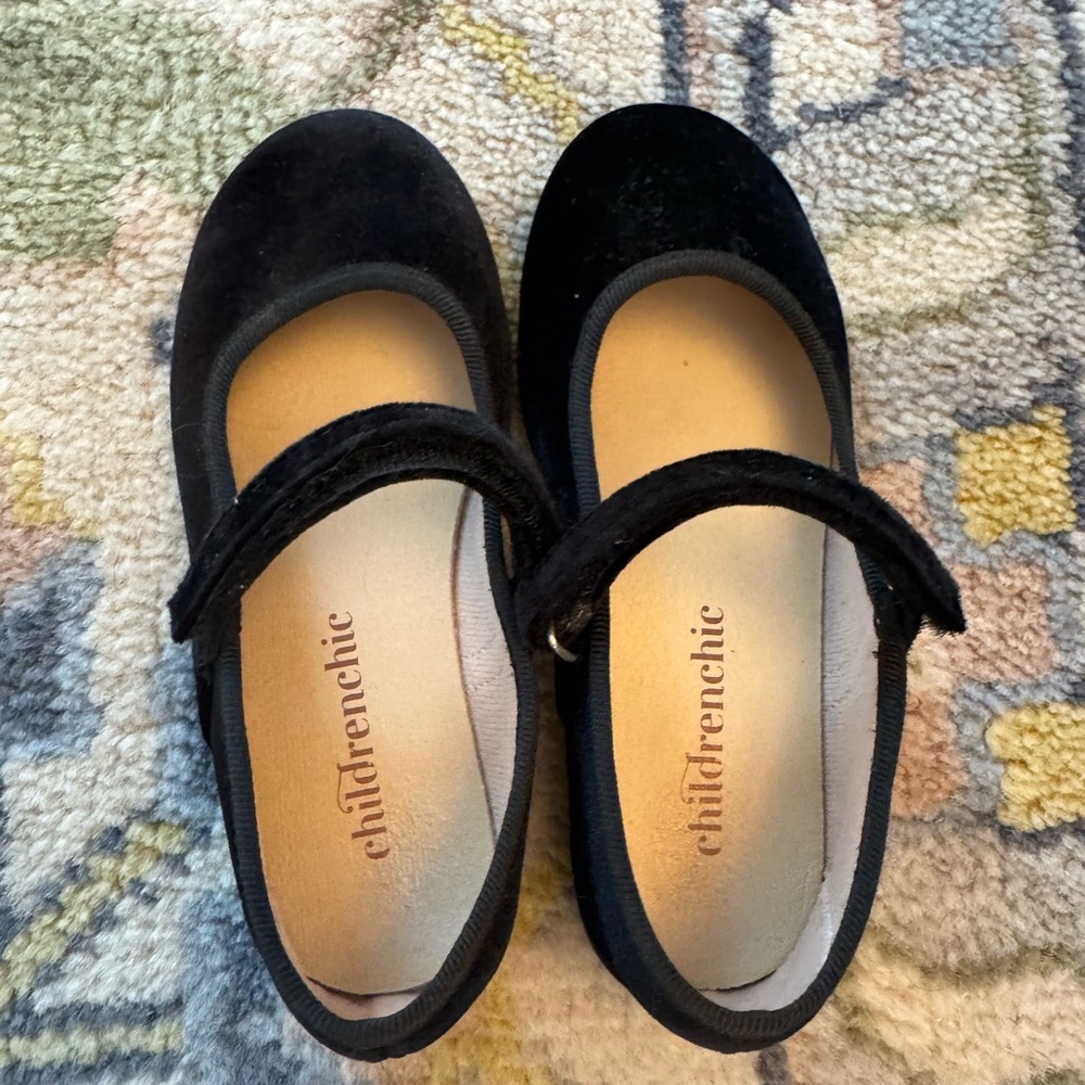 Classic Velvet Mary Janes